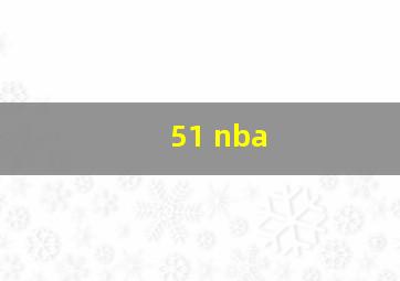 51 nba